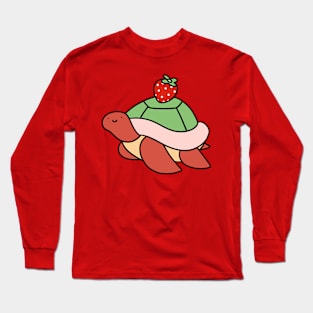 Strawberry Turtle Long Sleeve T-Shirt